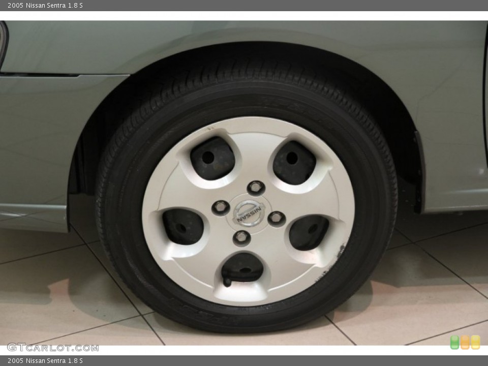 2005 Nissan Sentra 1.8 S Wheel and Tire Photo #88981993