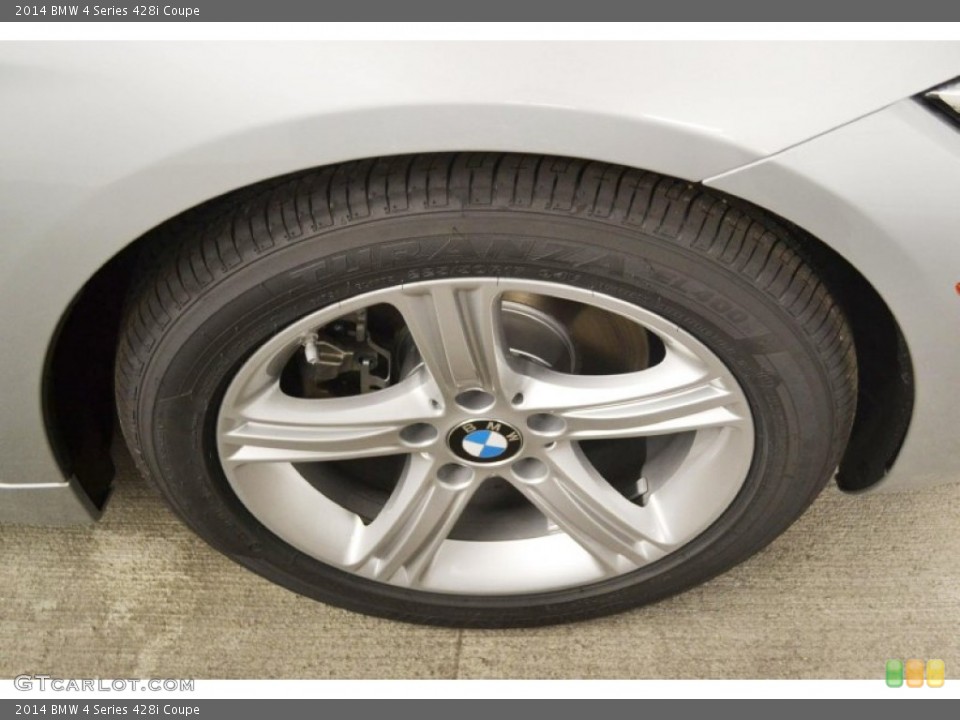 2014 BMW 4 Series 428i Coupe Wheel and Tire Photo #88984822