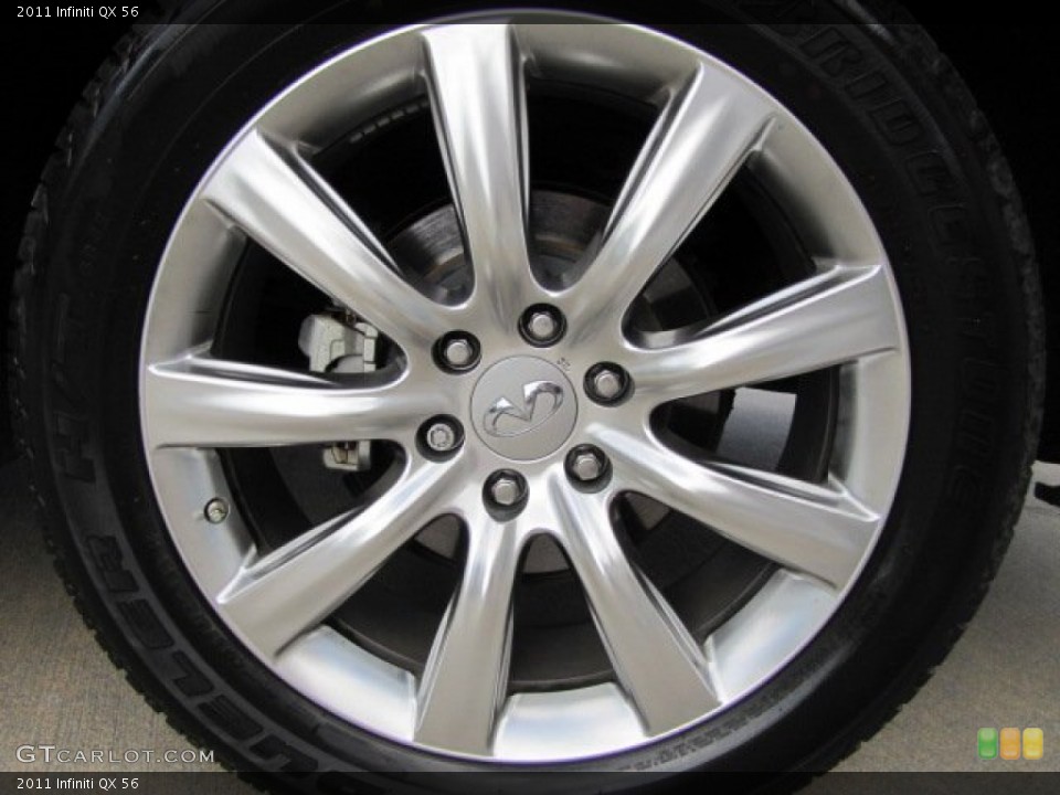 2011 Infiniti QX 56 Wheel and Tire Photo #89004623