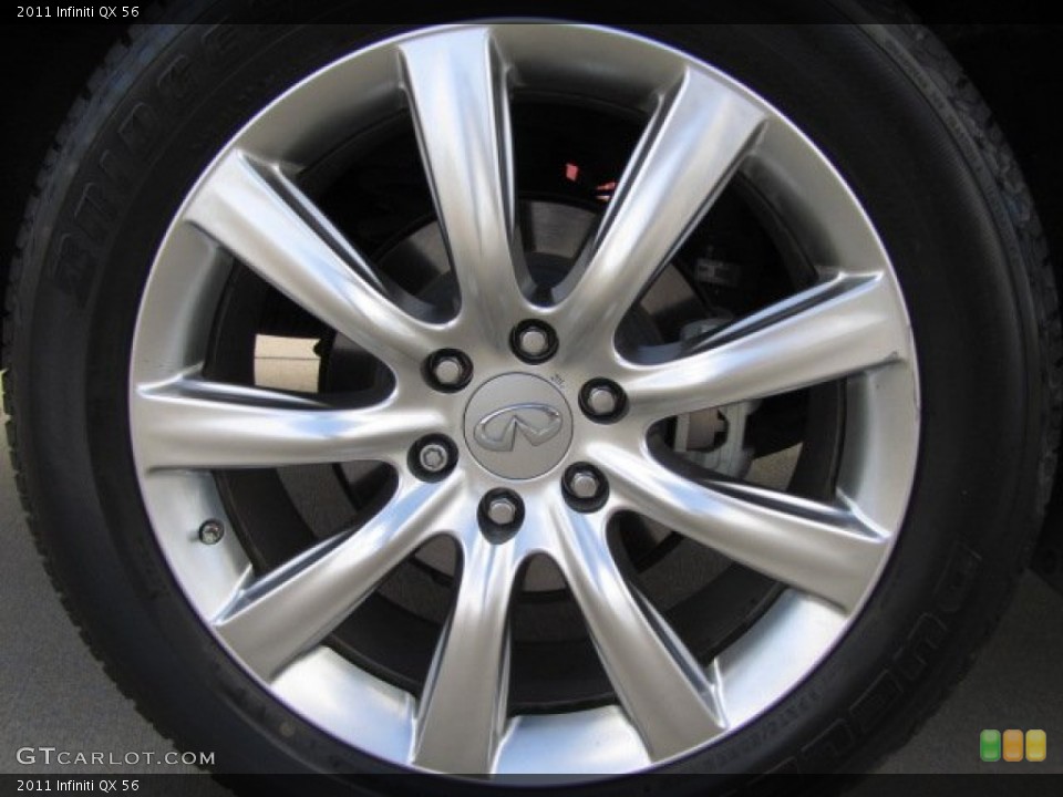 2011 Infiniti QX 56 Wheel and Tire Photo #89004644