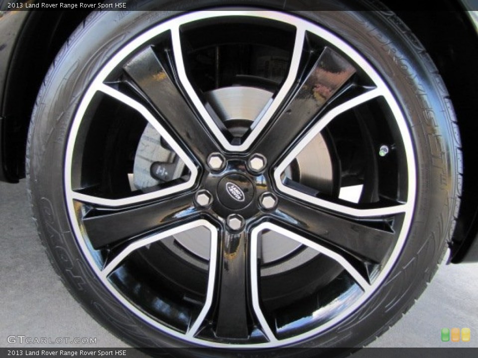 2013 Land Rover Range Rover Sport HSE Wheel and Tire Photo #89006189