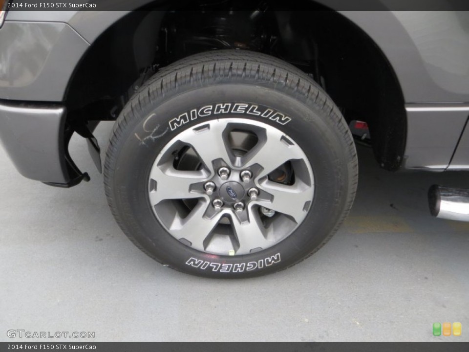 2014 Ford F150 STX SuperCab Wheel and Tire Photo #89011731