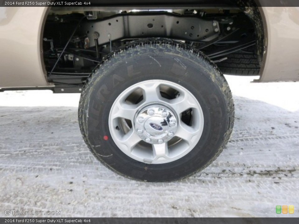2014 Ford F250 Super Duty XLT SuperCab 4x4 Wheel and Tire Photo #89013840