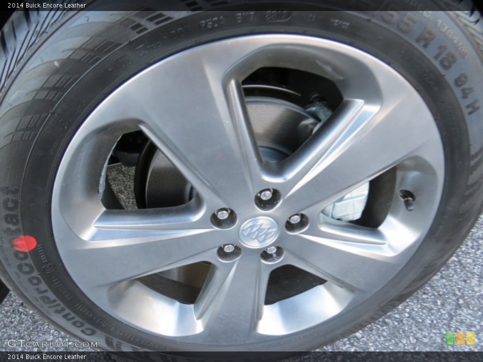 2014 Buick Encore Leather Wheel and Tire Photo #89030139