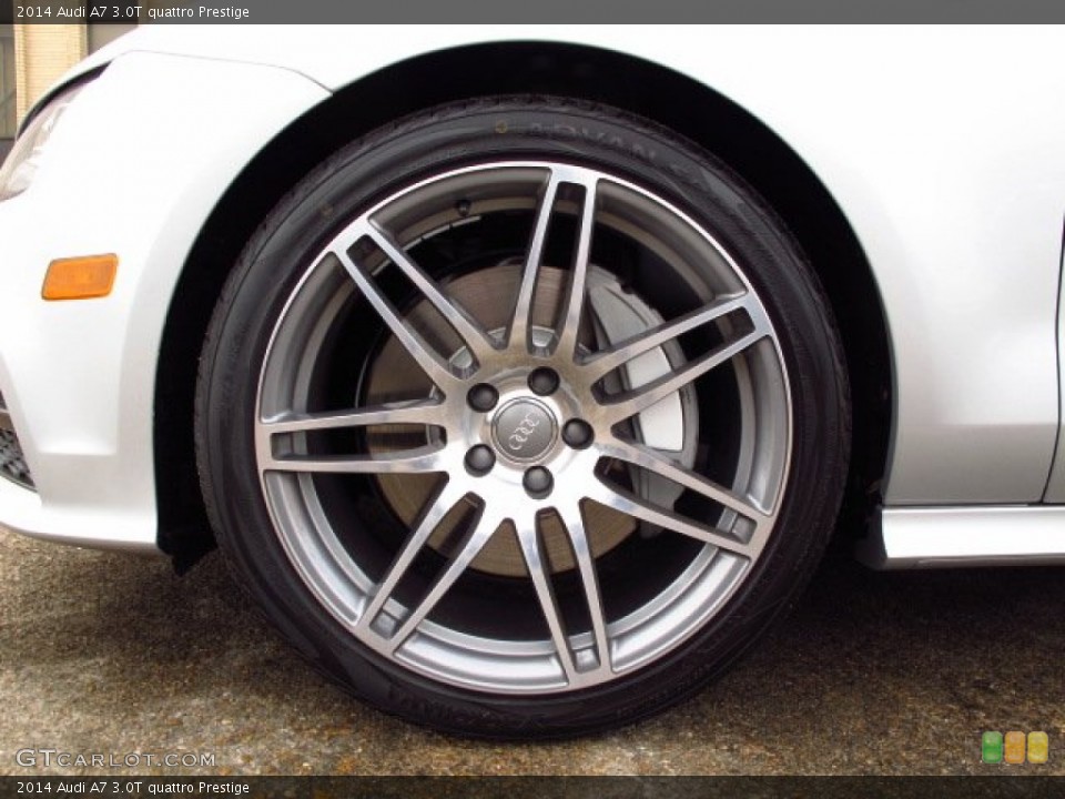 2014 Audi A7 3.0T quattro Prestige Wheel and Tire Photo #89037231