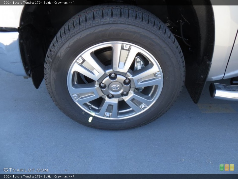 2014 Toyota Tundra 1794 Edition Crewmax 4x4 Wheel and Tire Photo #89049549