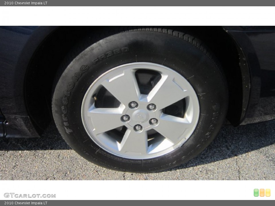 2010 Chevrolet Impala LT Wheel and Tire Photo #89060891