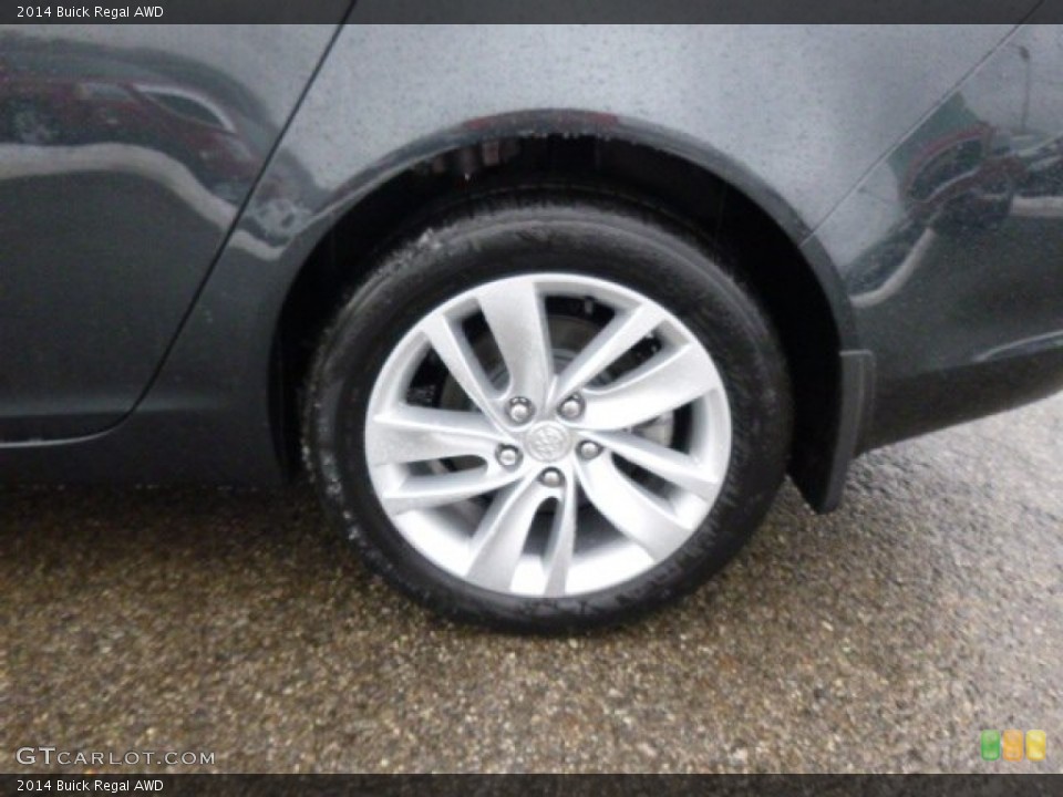 2014 Buick Regal AWD Wheel and Tire Photo #89072087