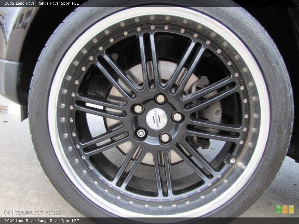 2009 Land Rover Range Rover Sport Custom Wheel and Tire Photo #89074454