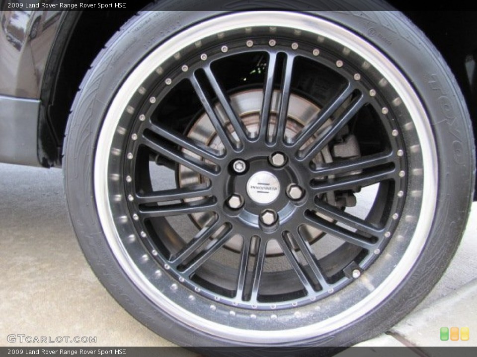 2009 Land Rover Range Rover Sport Custom Wheel and Tire Photo #89074473