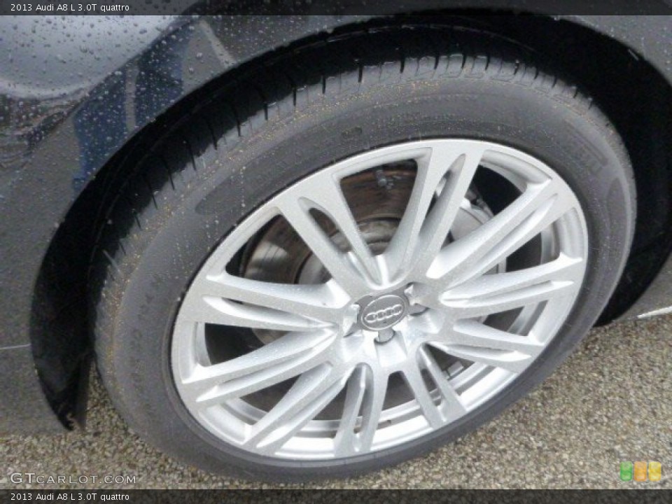 2013 Audi A8 L 3.0T quattro Wheel and Tire Photo #89080578