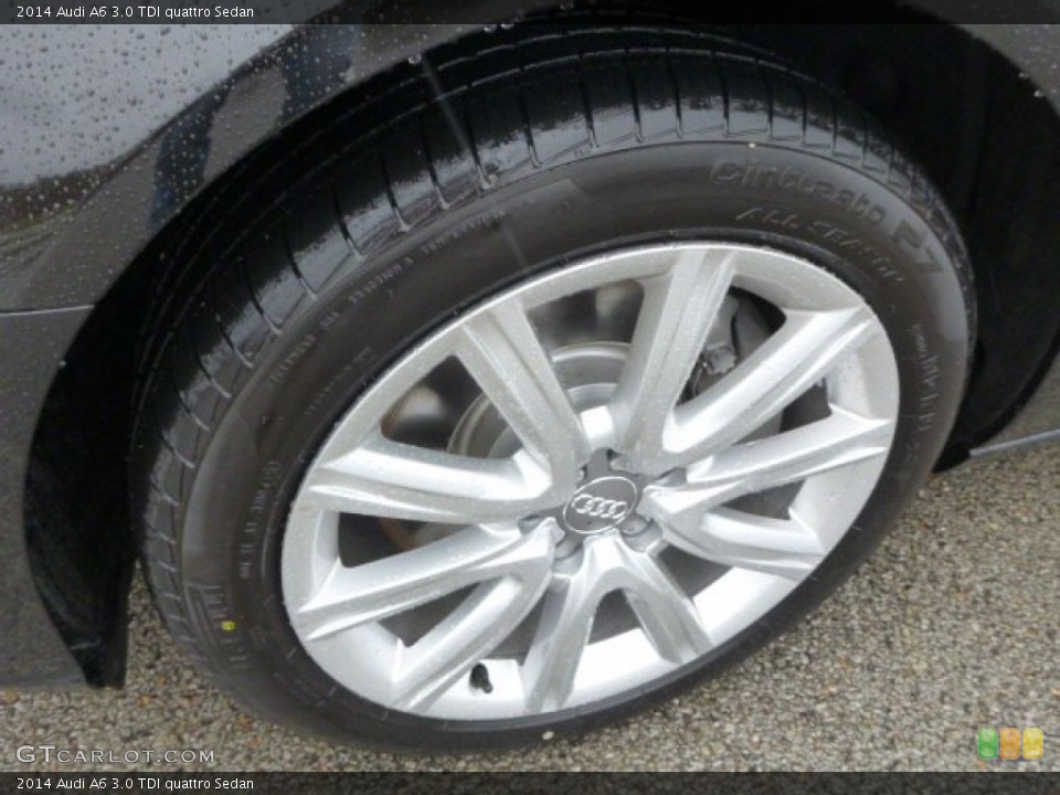 2014 Audi A6 3.0 TDI quattro Sedan Wheel and Tire Photo #89080943