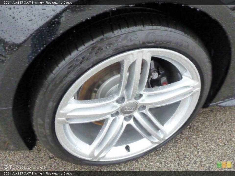 2014 Audi S5 3.0T Premium Plus quattro Coupe Wheel and Tire Photo #89082215