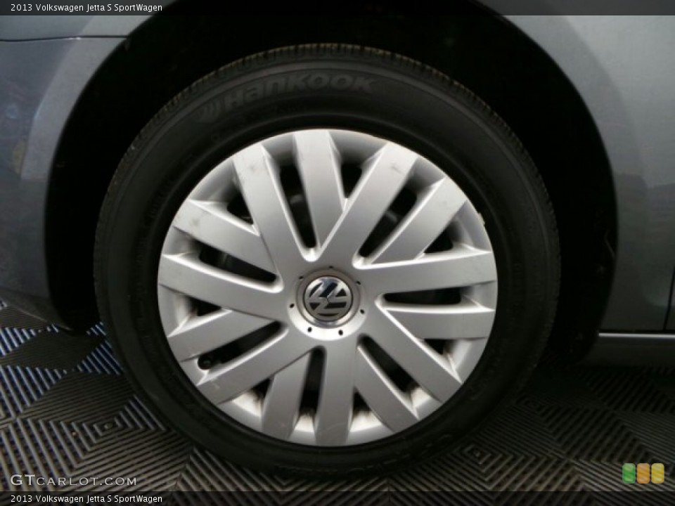 2013 Volkswagen Jetta S SportWagen Wheel and Tire Photo #89094683