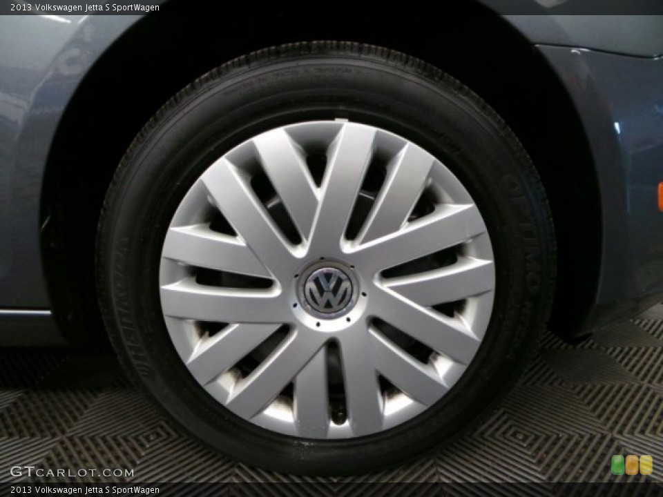 2013 Volkswagen Jetta S SportWagen Wheel and Tire Photo #89094707