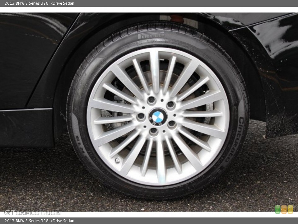 2013 BMW 3 Series 328i xDrive Sedan Wheel and Tire Photo #89095154