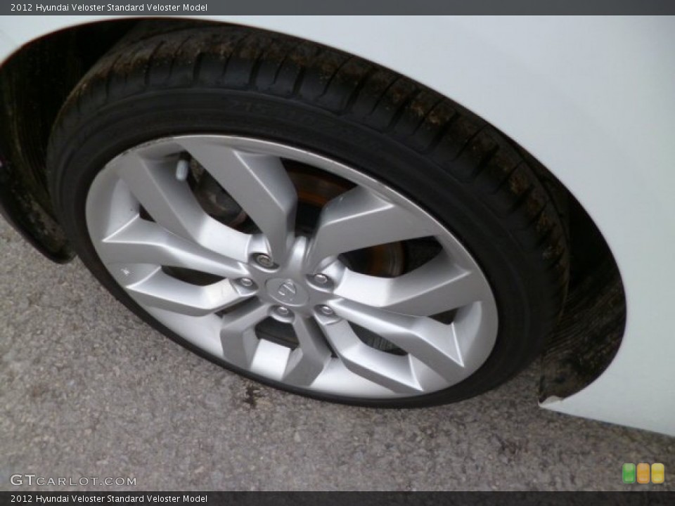2012 Hyundai Veloster  Wheel and Tire Photo #89096102