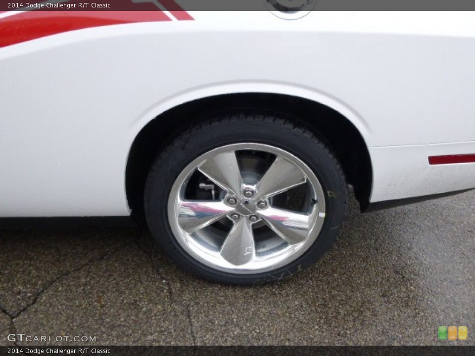 2014 Dodge Challenger R/T Classic Wheel and Tire Photo #89096459