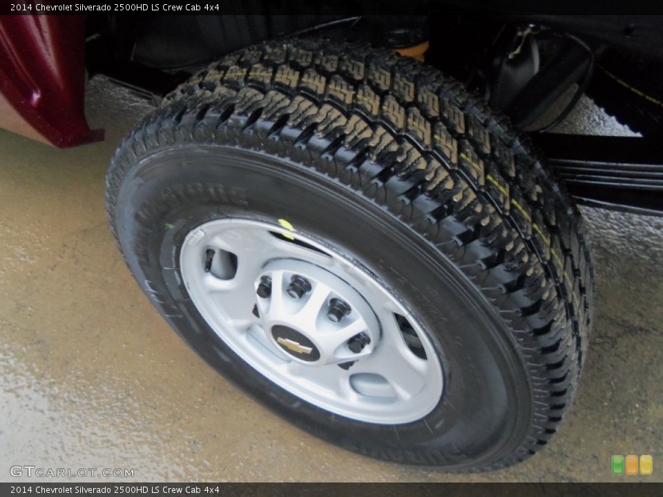 2014 Chevrolet Silverado 2500HD LS Crew Cab 4x4 Wheel and Tire Photo #89097869