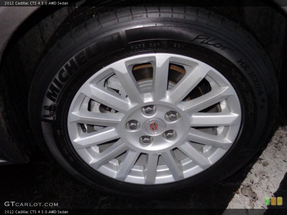2012 Cadillac CTS 4 3.0 AWD Sedan Wheel and Tire Photo #89101835