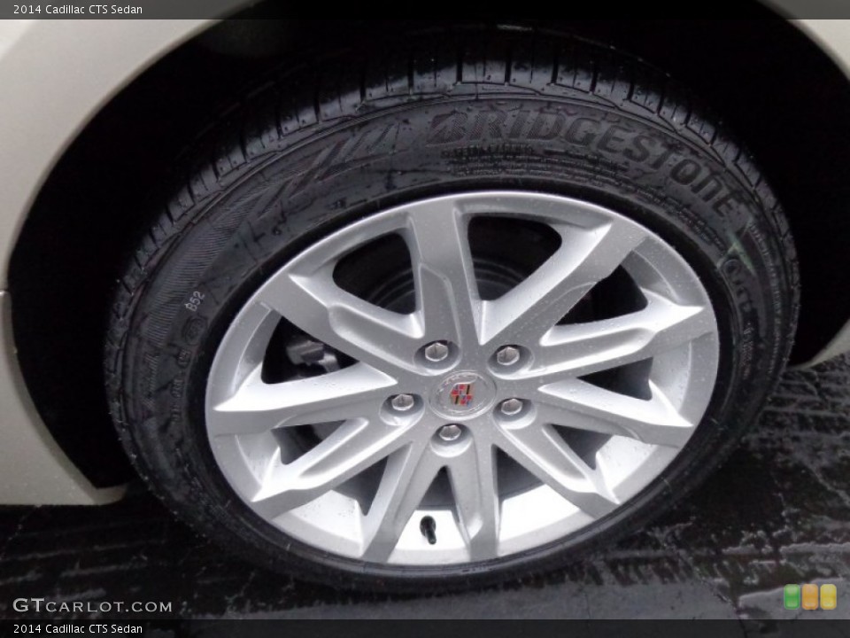 2014 Cadillac CTS Sedan Wheel and Tire Photo #89102780