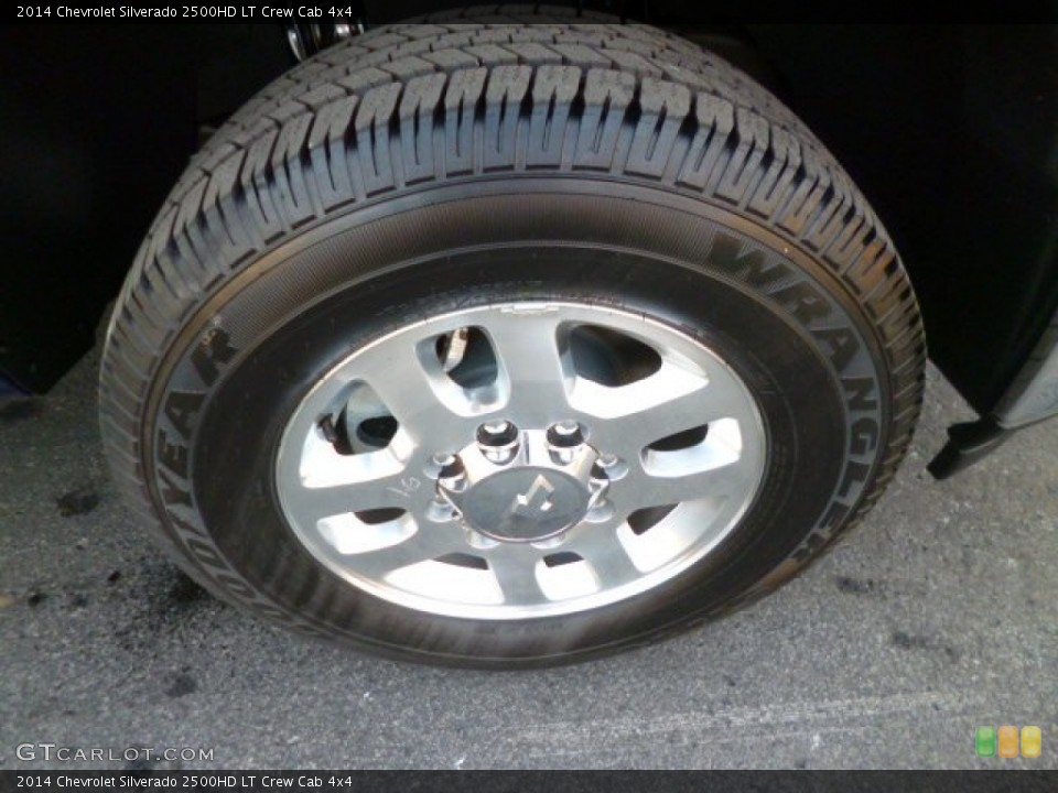 2014 Chevrolet Silverado 2500HD LT Crew Cab 4x4 Wheel and Tire Photo #89103210