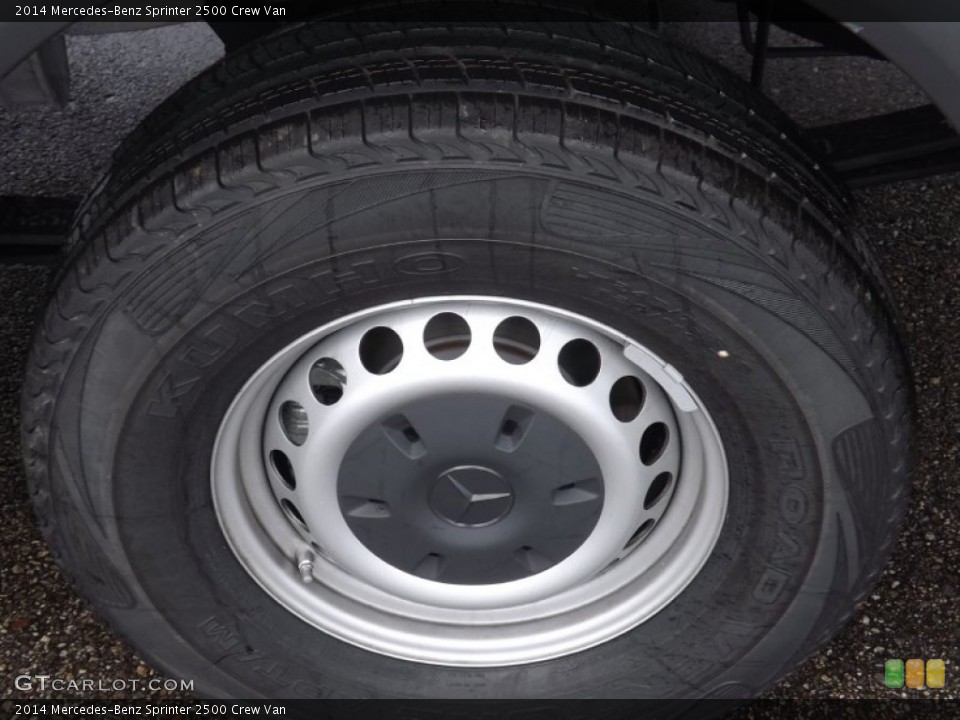 2014 Mercedes-Benz Sprinter 2500 Crew Van Wheel and Tire Photo #89113934