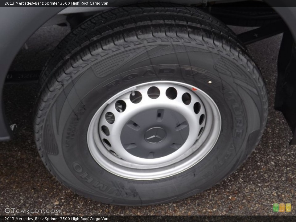 2013 Mercedes-Benz Sprinter 3500 High Roof Cargo Van Wheel and Tire Photo #89114771