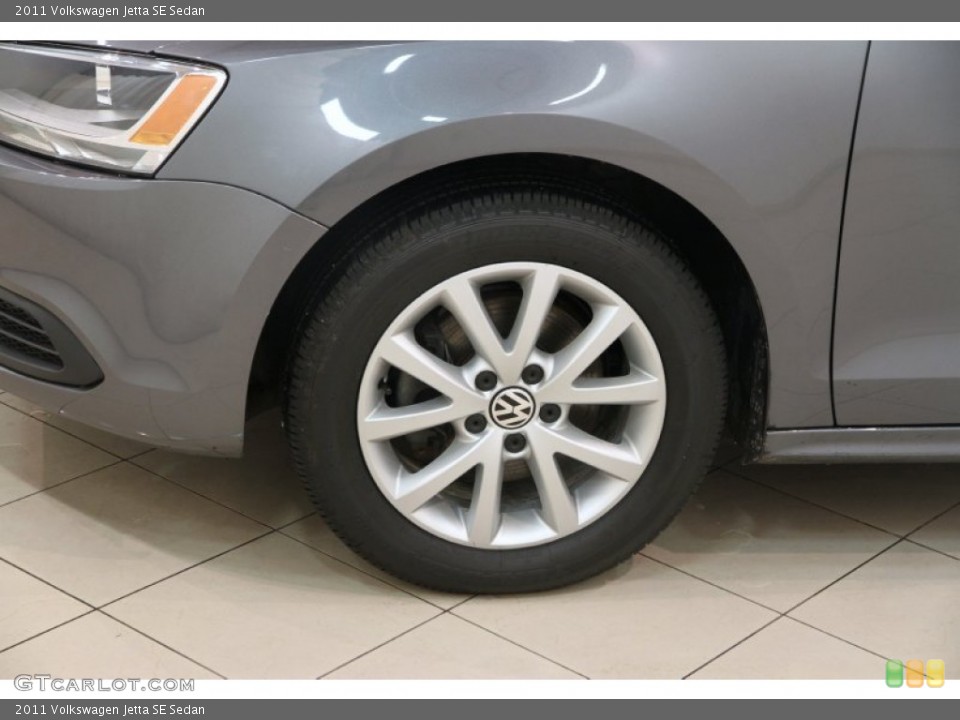 2011 Volkswagen Jetta SE Sedan Wheel and Tire Photo #89122063