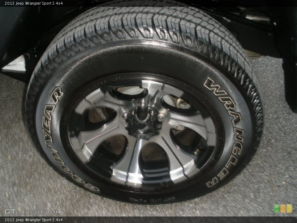 2013 Jeep Wrangler Custom Wheel and Tire Photo #89132261