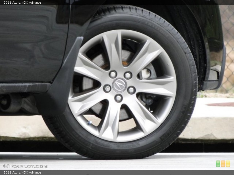 2011 Acura MDX Advance Wheel and Tire Photo #89136920