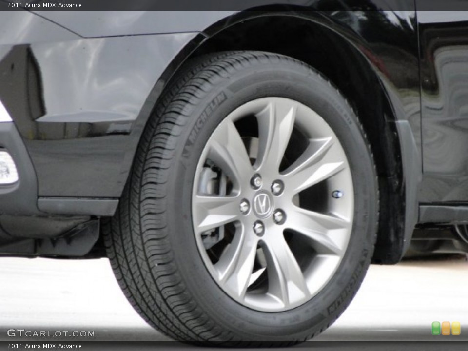 2011 Acura MDX Advance Wheel and Tire Photo #89137286