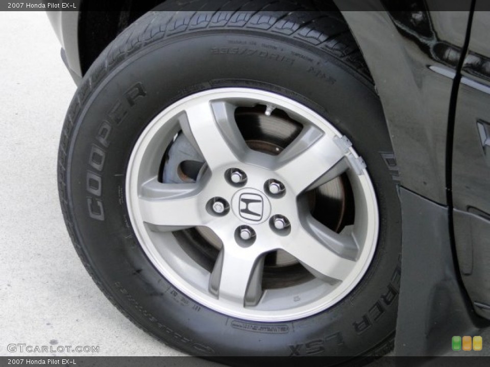 2007 Honda Pilot EX-L Wheel and Tire Photo #89138270