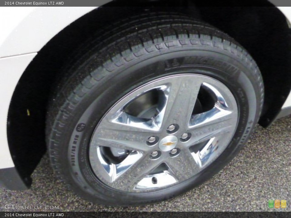 2014 Chevrolet Equinox LTZ AWD Wheel and Tire Photo #89141281