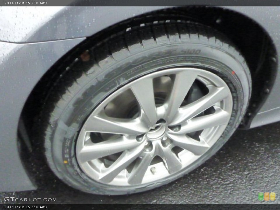 2014 Lexus GS 350 AWD Wheel and Tire Photo #89141733