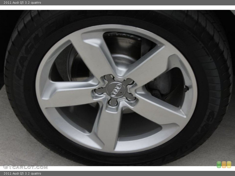 2011 Audi Q5 3.2 quattro Wheel and Tire Photo #89143662