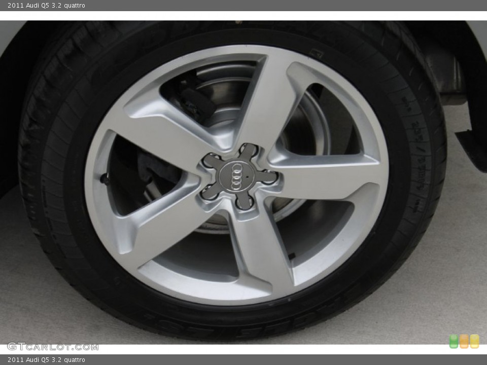 2011 Audi Q5 3.2 quattro Wheel and Tire Photo #89143714