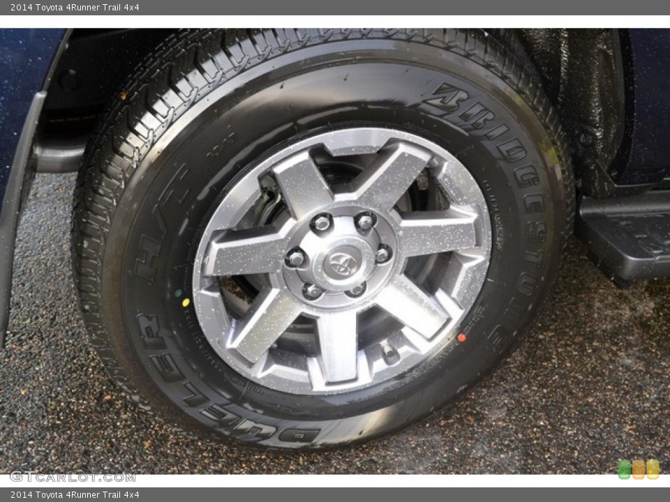 2014 Toyota 4Runner Trail 4x4 Wheel and Tire Photo #89147184