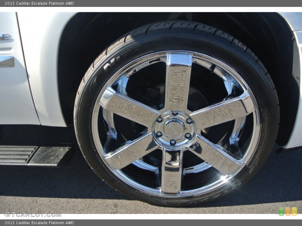 2013 Cadillac Escalade Custom Wheel and Tire Photo #89152524