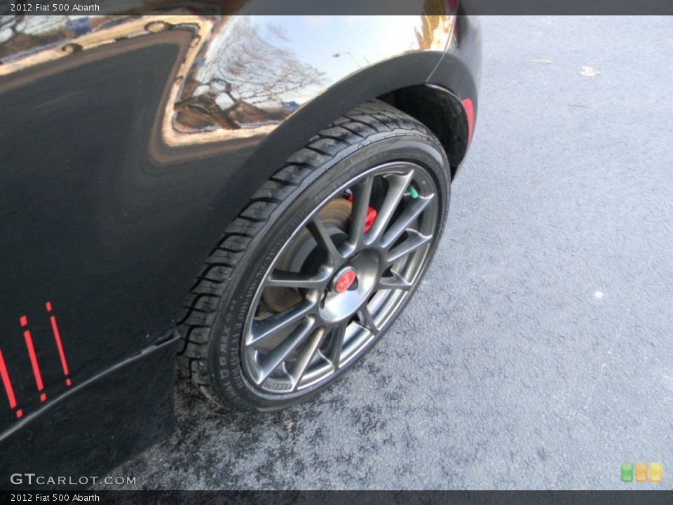 2012 Fiat 500 Abarth Wheel and Tire Photo #89156304