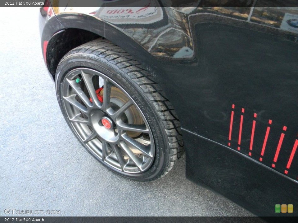 2012 Fiat 500 Abarth Wheel and Tire Photo #89156328