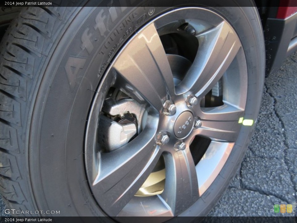 2014 Jeep Patriot Latitude Wheel and Tire Photo #89164078