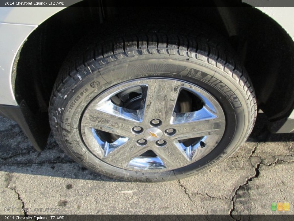 2014 Chevrolet Equinox LTZ AWD Wheel and Tire Photo #89164279