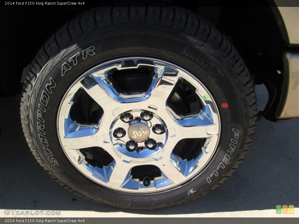 2014 Ford F150 King Ranch SuperCrew 4x4 Wheel and Tire Photo #89180770