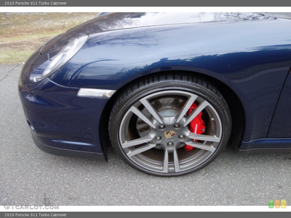 2010 Porsche 911 Turbo Cabriolet Wheel and Tire Photo #89183002