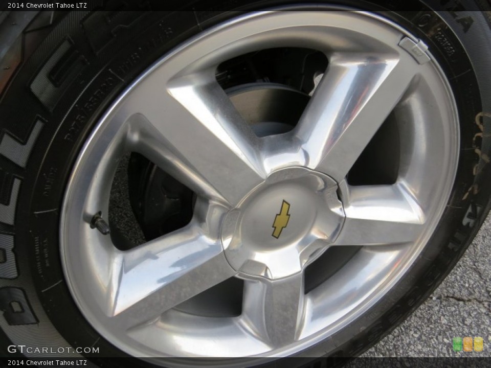 2014 Chevrolet Tahoe LTZ Wheel and Tire Photo #89186236