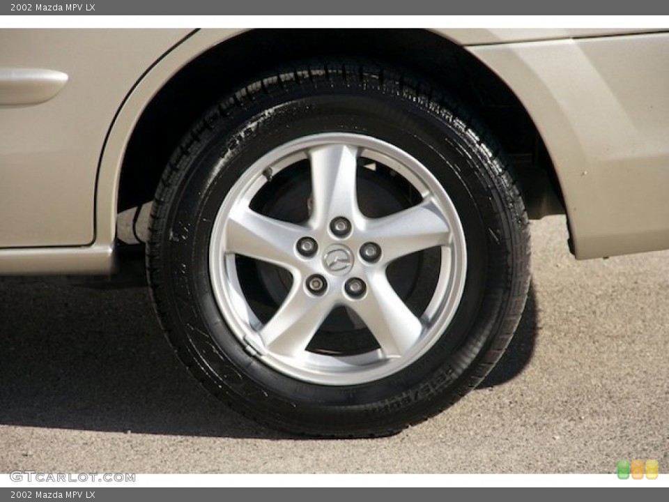 2002 Mazda MPV LX Wheel and Tire Photo #89187967
