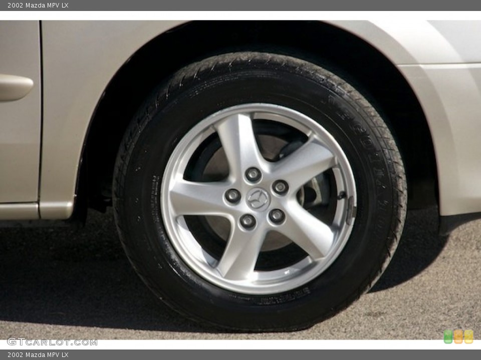 2002 Mazda MPV LX Wheel and Tire Photo #89188003