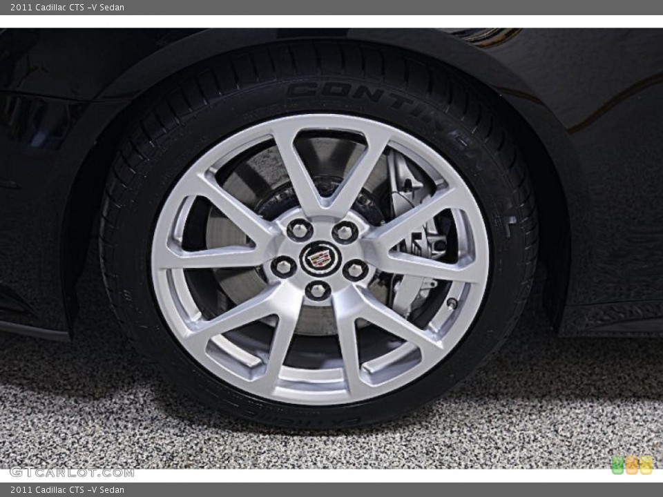 2011 Cadillac CTS -V Sedan Wheel and Tire Photo #89188660