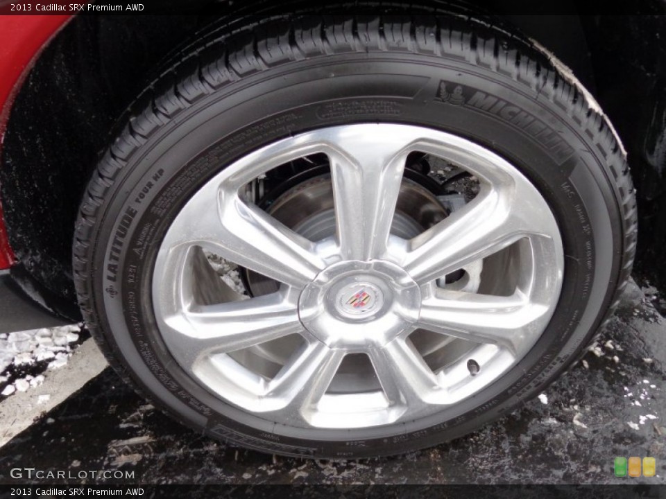 2013 Cadillac SRX Premium AWD Wheel and Tire Photo #89190661